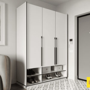 Шафа з шухлядами та штангою для одягу