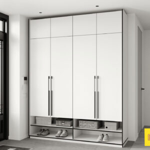 Шафа з полицями, антресолями та двома шухлядами